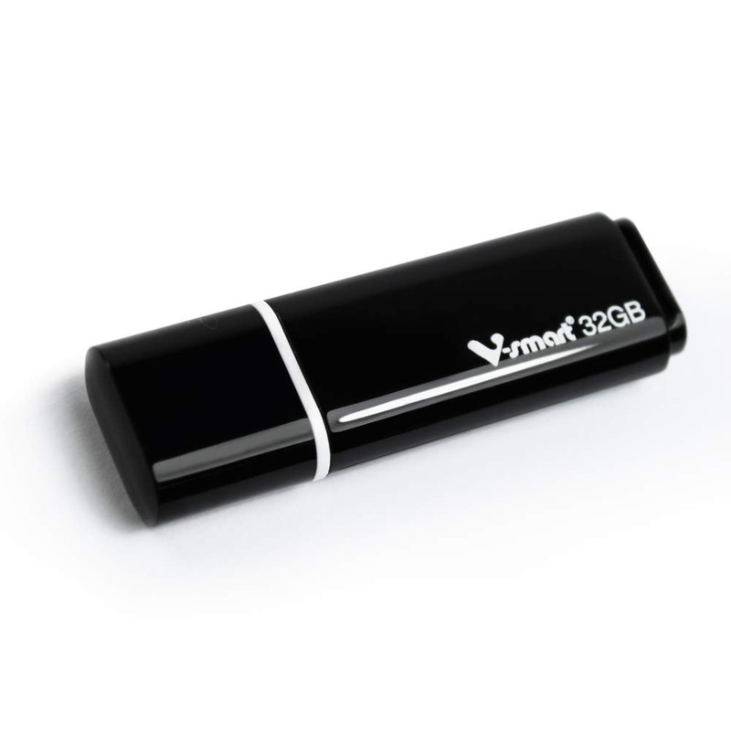 V-SMART Pack de funda de plástico USB memoria flash, USB