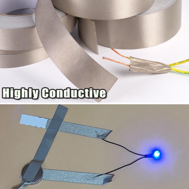 Faraday Cloth Conductive Adhesive High-Shielding Tape Waterproof Conductive Tape for