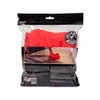 Chemical Guys Toalla de Microfibra sin Bordes, roja, 16" x