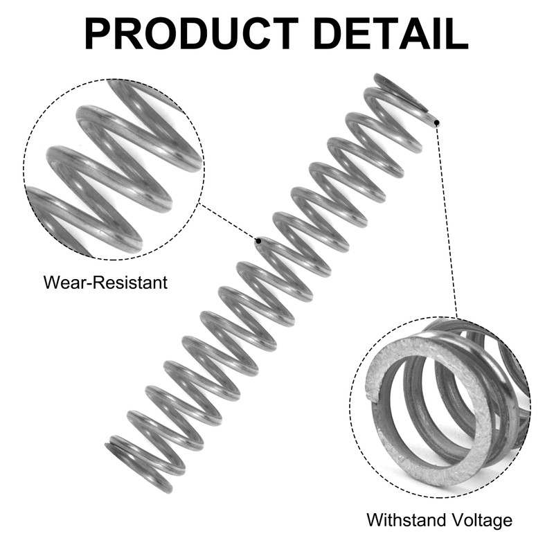 GUNGY Compression Spring Stainless Steel Spring Compression Springs 70 mm