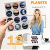 Gremart Planet Magnets for Fridge Whiteboard Decorative Locker Glass 12