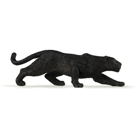 Papo WILD ANIMAL KINGDOM Tiere Figurine, 50026 Black Leopard, Multicolour