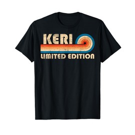 KERI First Name Funny Retro Vintage Birthday T-Shirt