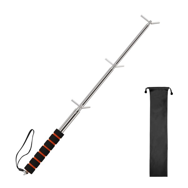 Smoke Detector Tester Pole - Upgraded Extendable Pole for Smoke