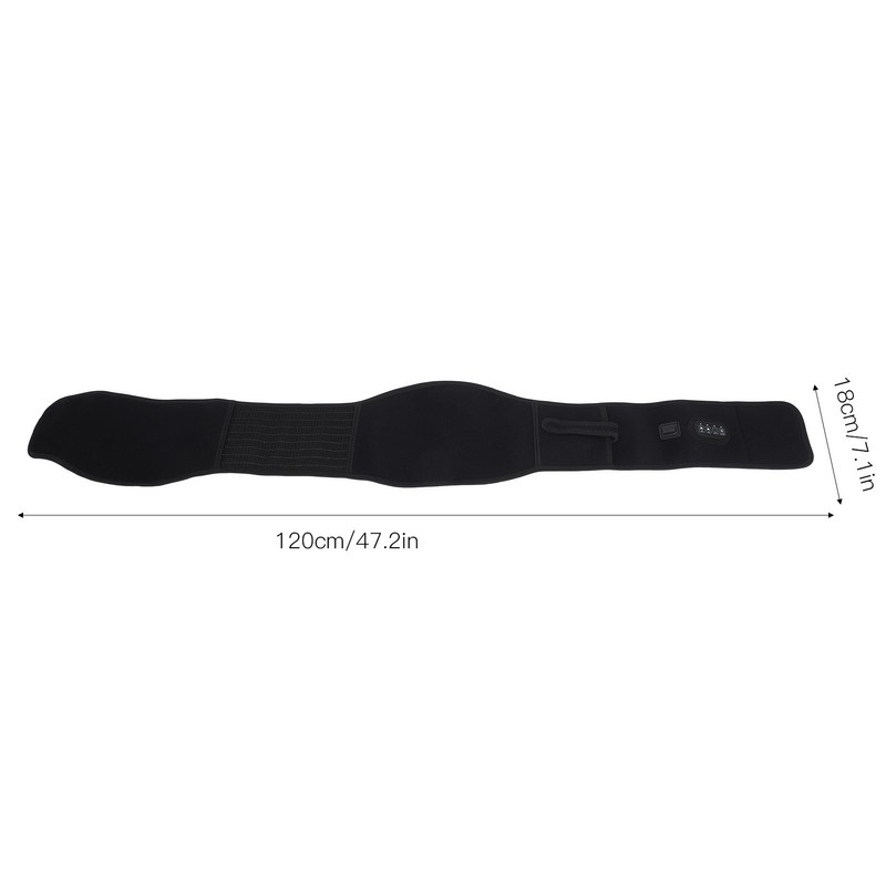 Heated Brace Waist Belt Three Speed Adjustable Versatile Safe Effective