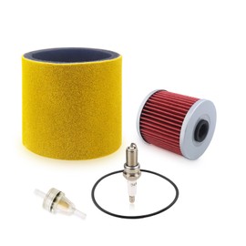 Air Filter Foam Oil Filter Kit For Kawasaki Bayou 220 KLF220 Bayou 250 KLF250 Bayou 300 KLF300 KLF300 92070-1019 92070-1199 92055-1433 11013-1275 11013-1158 16099-004 92055-1433