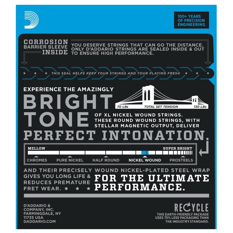 D'Addario EXL116 Electric Medium/Heavy 11-52 (12 Pack Bundle)