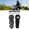 2PCS Adult Elbow Pads with Vent Holes Motorcycle Elbow Brace