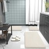 OLANLY Toilet Rugs U-Shaped 24x20, Extra Soft Absorbent Thick Memory