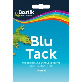 PACK OF 2 REUSABLE REMOVABLE STICKY BLUE TACK 50 G