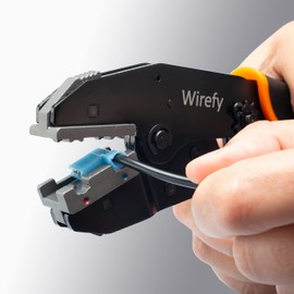 Wirefy Crimping Attachment for Insulated Flag Terminals 0.5-1.5 mm²