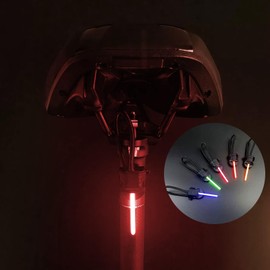 Streamer Light Road Bike Pilot Light 3V DIY LED No Soldering Bike Breathing Light Auto Streamer Light MTB Tail Light Indicating Holiday Decoration Lights