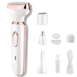 Exquisita Afeitadora Especial para Damas, Limpieza de Piel Indolora, Pequea y Porttil para Crear Una Piel Suave y Hermosa, Afeitado Corporal Privado  