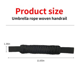 Jitrendo 1 Pack 2 Pcs Headrest Grab Handles, Car Rear Seat Safety Grab Handle, Black Car Front Rear Seat Back Roll Bar Grip Handles Universal for Car SUV Truck Pickup Interior Accessories