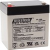 UltraTech UT-1240 / UT-1250-F1 12V, 4.5Ah Sealed Lead Acid Alarm