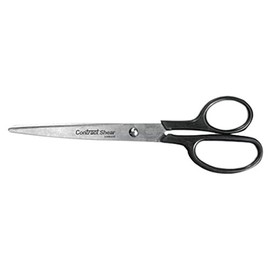 Westcott Contract Stainless Steel Scissors, 8", Black, Case of 144 (10572)