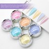 Pack of 6 Nail Powder and 8 Nail Glitter with