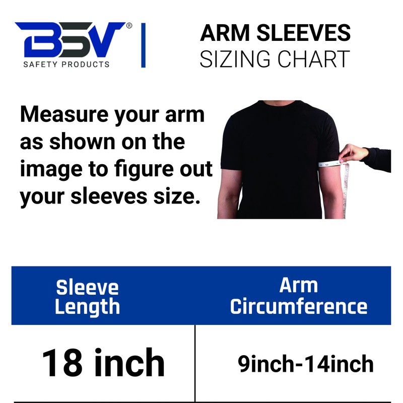 BSV Kevlar Cut, Scratch, Bite and Heat Resistant Arm Protection