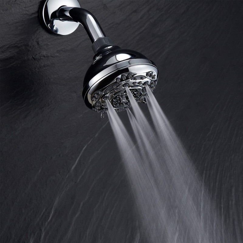 Couradric 7-Function Luxury Shower Head, High Pressure Adjustable Shower Head