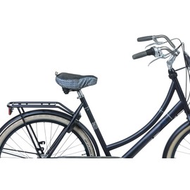 Basil Unisex - Adult Boheme Saddle Cover, Steel, One Size