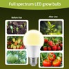 GT-Lite LED Plant Grow Light Bulbs Full Spectrum with 13.09