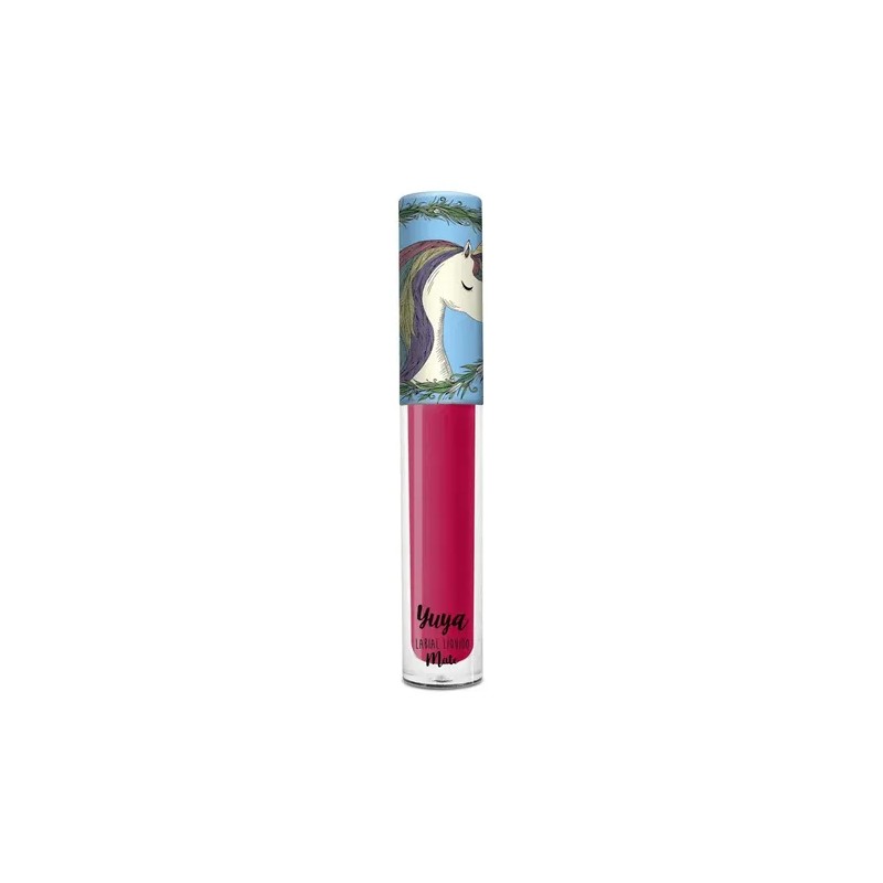 Labial Líquido Mate Yuya Rosa Chicle Me Quiero Larga Duración