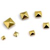 Pyramid Studs, 200 Pcs Nailheads Metal Punk Spikes Spots Square