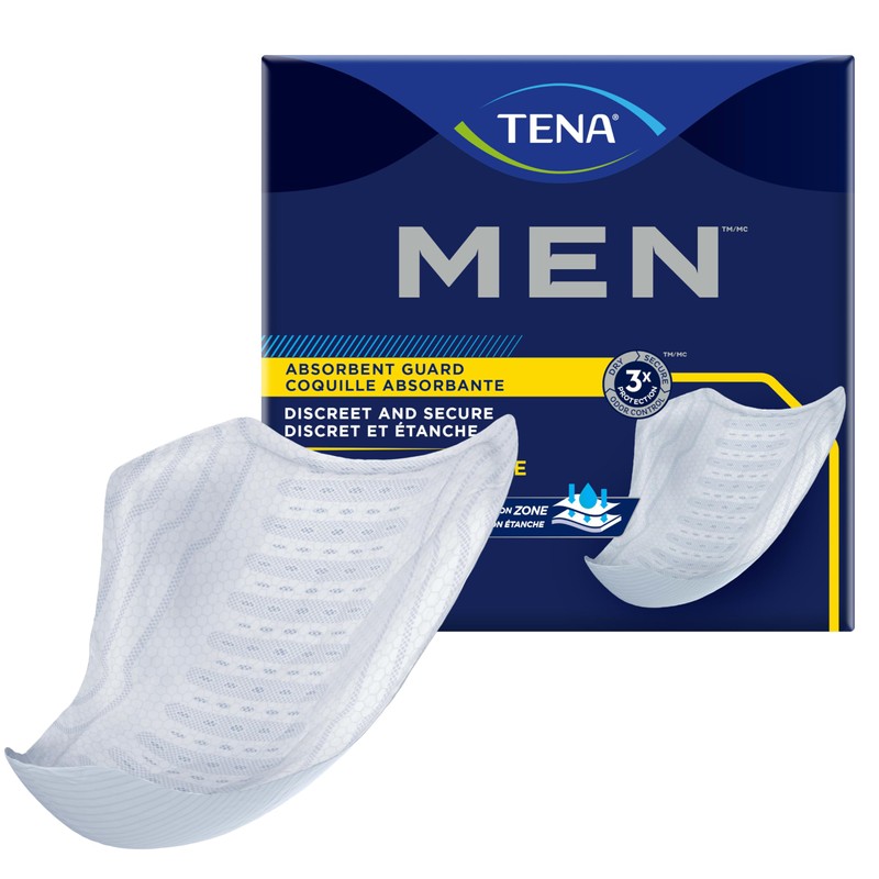 Tena Incontinence Guards for Men, Moderate Absorbency, 48 Count