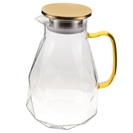 Alipis Beverage Serving Pitcher Diamond Cold Kettle Water Filter Pitcher Tea Infuser Cool Drinking Glasses