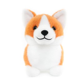 WEIGEDU Welsh Corgi Dog Puppy Stuffed Animals Plush Toys for Kids Girls Boys Baby Birthday Bedtime Gift, 12 inches