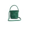 Madewell Micro Caning Bucket, Lagoon Green