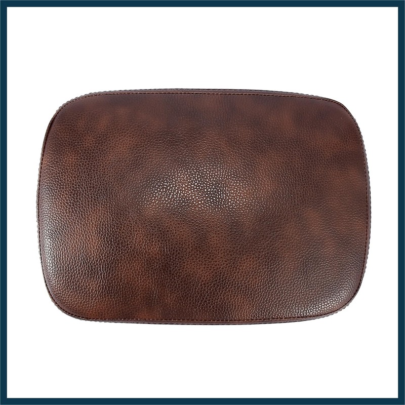 TUCKBOLD Brown 6 Suction Cup Soft Motorcycle Pillion Passenger Pad