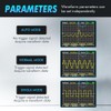 Oscilloscope Multimeter, 2-in-1 Intelligent Digital Scope Meter Multimeter, Professional LED