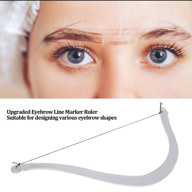 Microblading Kit Novice Eyebrow Line Marker Ruler Eyebrow Pencil Sharpener