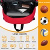 Goloni Soccer Backpack,Basketball Backpack with Ball Compartment & Shoe Compartment,Backpack