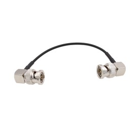 HangTon 3G HD SDI BNC Video Coaxial Cable for Sony Canon Blackmagic Camera Atomos SmallHD Monitor Teradek Transmitter Shielded Thin RG174 10 cm