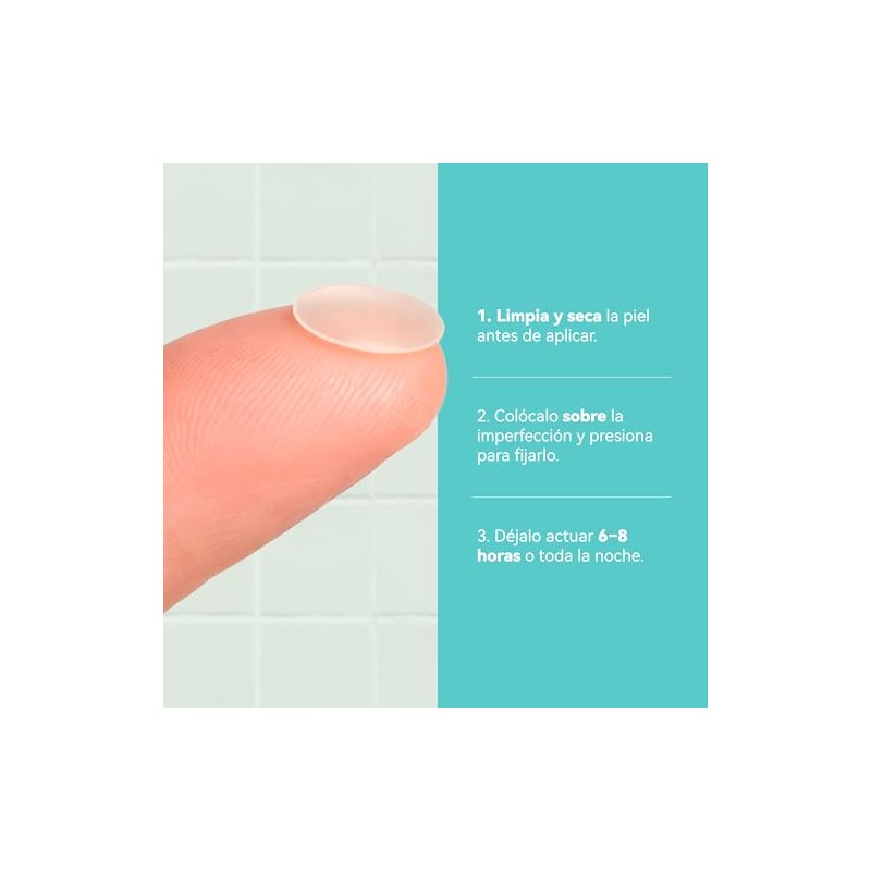 108 Parches para Acné con Hidrocoloide – Everglow Skin Solutions