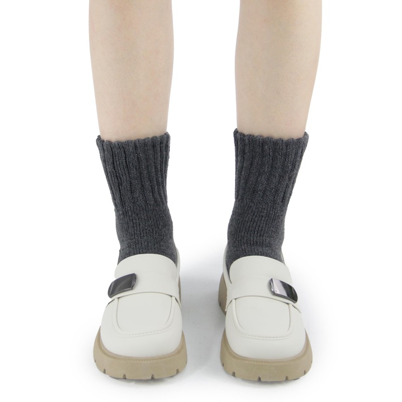 BomKinta Boot Socks for Women Winter Solid Thick Socks Soft
