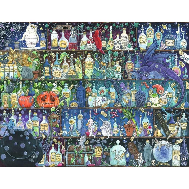 Ravensburger 16010 Poisons and Potions 2000 Piece Piece Jigsaw Puzzle for