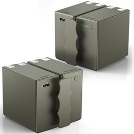 Adicop 2-Pack 6500mAh Rechargeable Lithium Battery Pack