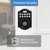 UMIKSMART Smart Door Lock with Fingerprint & Keypad, Keyless Entry