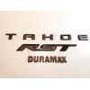 GM Auto 3PCS KIT Matte Black Rear Tahoe Duramax RST
