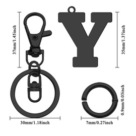 Letter Y Gifts Initial Keychain Y Alphabet Gifts for Women Men Monogram Gifts for Girls Initial A-Z Key Chain Boyfriend Gifts from Girlfriends Birthday Gifts for Husband from Wife Friendship Gifts