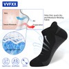 VVFXX Men's Socks 6 Pairs Low Cut Wicking Men's Athletic