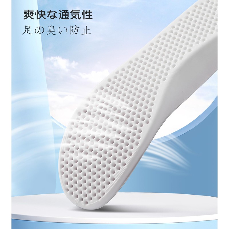 2025 Insole, Shock Absorption, Anti-fatigue, Deodorizing, Standing Work, Running, Next-to-touch,