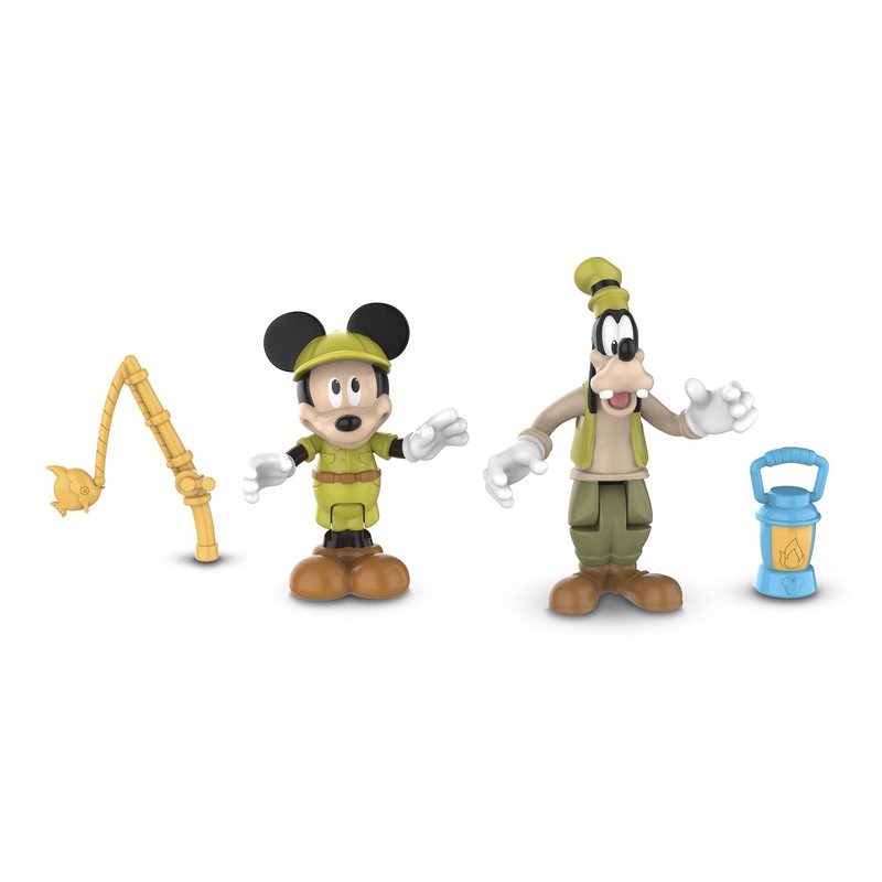 Giochi Preziosi Mickey Mcc043 2 Movable Figures 7.5 cm with