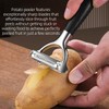 Huakai 2-in-1 Julienne Peeler Vegetable Peeler for Kitchen