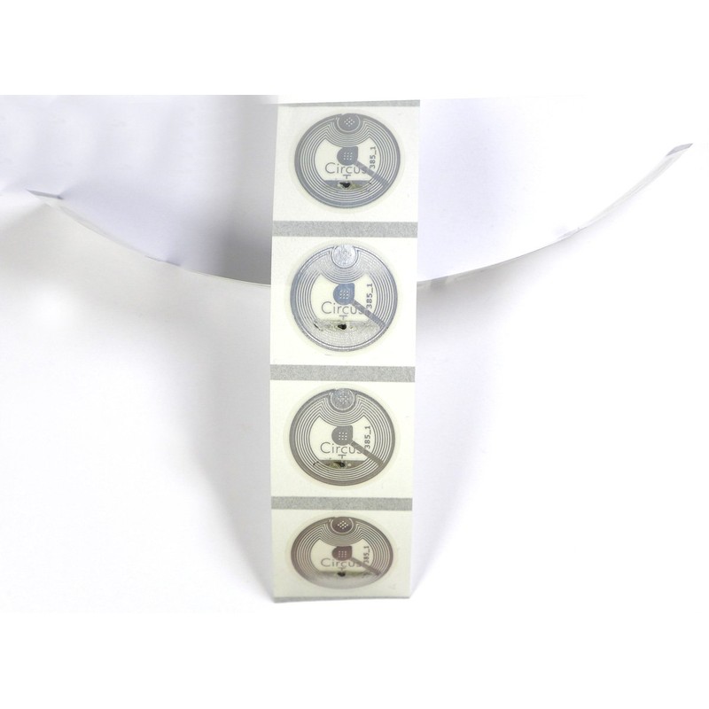 NFC Tag Sticker 22 mm, 180 Byte, Compatible with All