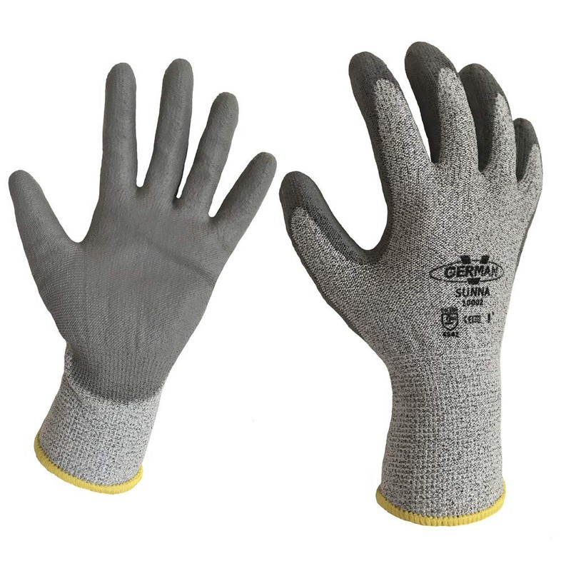 GermanV Garden Gloves Set Vole 3 Pairs of Work Gloves