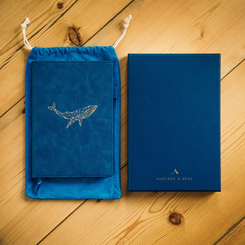 A5 Notebook Travel Journal by Avocado and Spice® A5 Notepad